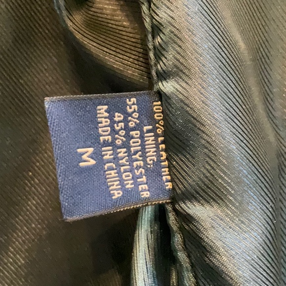 Paul Fredrick Blue Suede Leather Vest - Picture 4 of 4